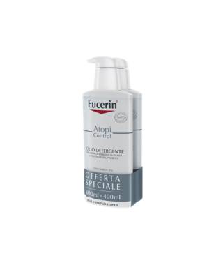 Eucerin AtopiControl Olio Detergente 20% Omega - 2X400 ml - PROMO BIPACCO