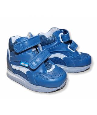 Duna Sport scarpa da bambino CROSS/V blu/bianco