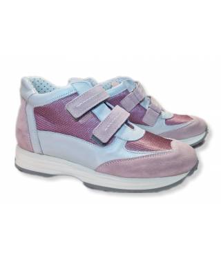 Duna Snicky scarpa da bambina rosa HGN 11 VELCRO